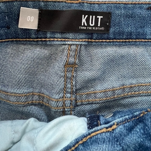 Kut from the Kloth Charlotte Fab Ab Culotte High Rise-Size 00 - Picture 6 of 7